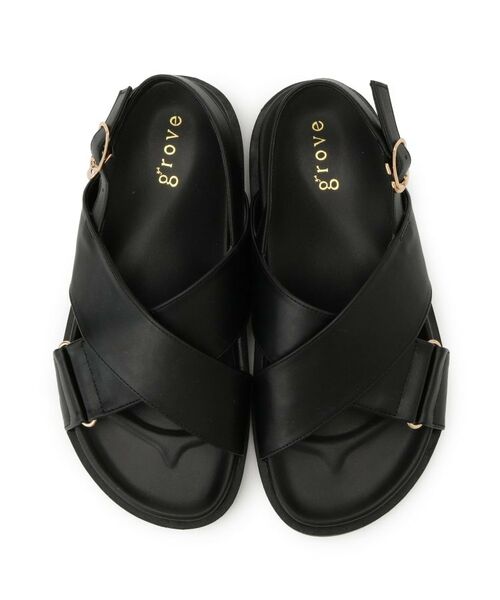 grove / グローブ サンダル | クロスメタルフットベットサンダル | 詳細4