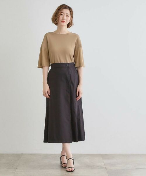 grove / グローブ ニット・セーター | 【嬉しい機能付き】やわらかドライタッチシアーフレアスリーブニット | 詳細15