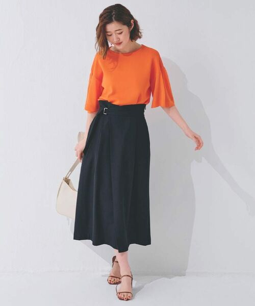 grove / グローブ ニット・セーター | 【嬉しい機能付き】やわらかドライタッチシアーフレアスリーブニット | 詳細20