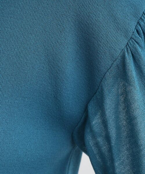 grove / グローブ ニット・セーター | 【嬉しい機能付き】やわらかドライタッチシアーフレアスリーブニット | 詳細25