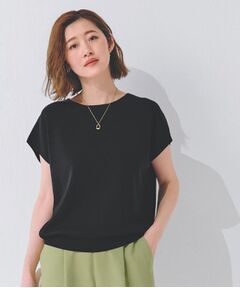 grove / グローブ ニット・セーター | 【嬉しい機能付き】やわらかドライタッチフレンチスリーブニット