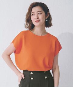 grove / グローブ ニット・セーター | 【嬉しい機能付き】やわらかドライタッチフレンチスリーブニット