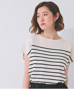 grove / グローブ ニット・セーター | 【嬉しい機能付き】やわらかドライタッチフレンチスリーブニット