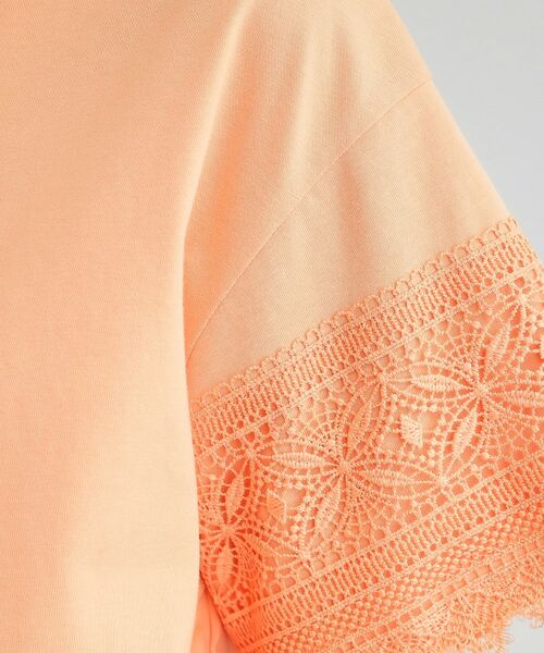 grove / グローブ Tシャツ | 【洗える/二の腕カバー】上品なレースで叶える、きちんと見えの夏Tシャツ | 詳細16