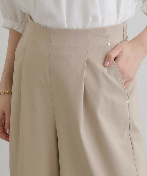 grove / グローブ パンツ | 高身長さん向け+10cm【接触冷感】サマーハイパーストレッチワイドパンツ | 詳細24