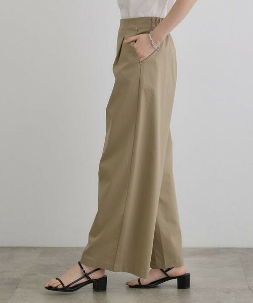 grove / グローブ パンツ | 高身長さん向け+10cm【接触冷感】サマーハイパーストレッチワイドパンツ | 詳細5