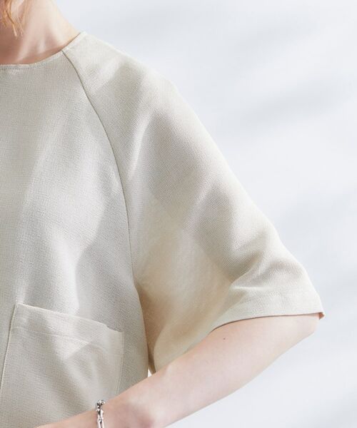 grove / グローブ ノーカラージャケット | 透け感と立体感で魅せる、大人の夏のメッシュワイドスリーブジャケット | 詳細18