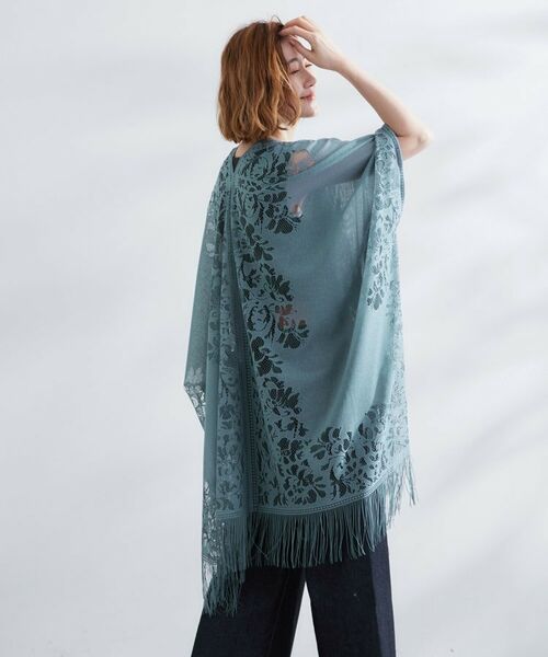 grove / グローブ ポンチョ | レースタバードポンチョ | 詳細10