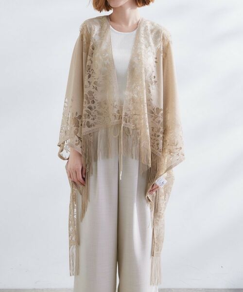 grove / グローブ ポンチョ | レースタバードポンチョ | 詳細13