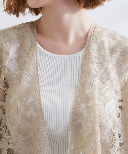 grove / グローブ ポンチョ | レースタバードポンチョ | 詳細16