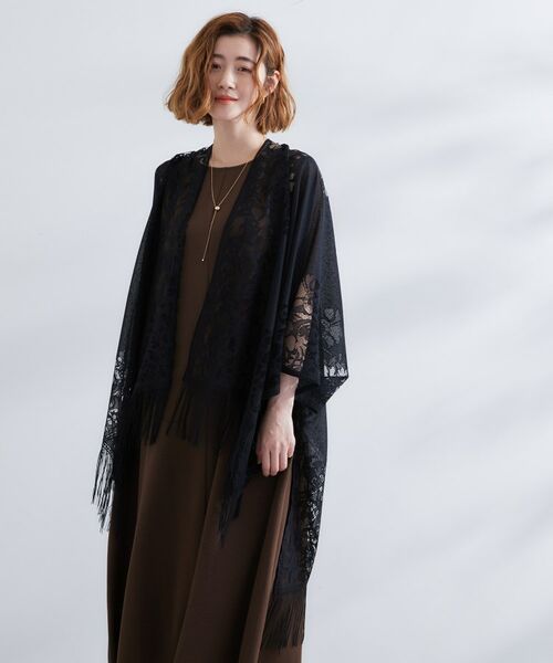 grove / グローブ ポンチョ | レースタバードポンチョ | 詳細2