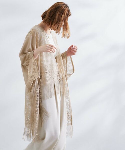 grove / グローブ ポンチョ | レースタバードポンチョ | 詳細6