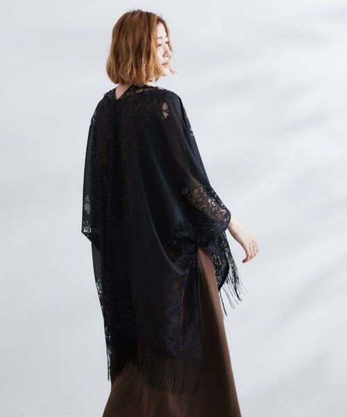 セール】 レースタバードポンチョ （ポンチョ）｜grove