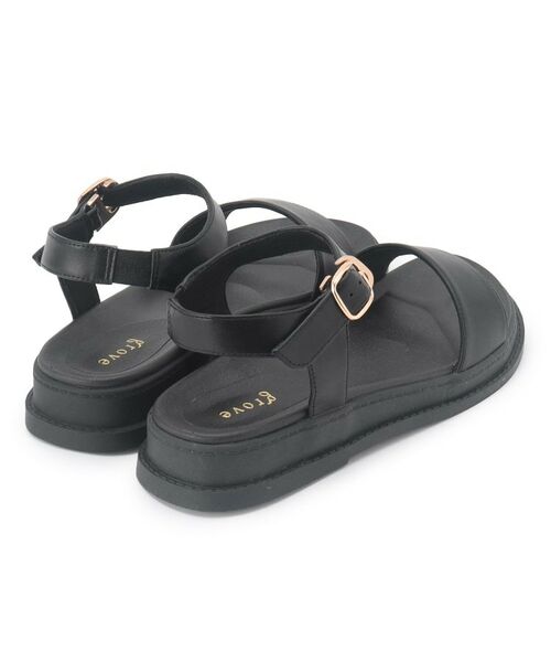 grove / グローブ サンダル | アンクルベルトフットベッドサンダル | 詳細3