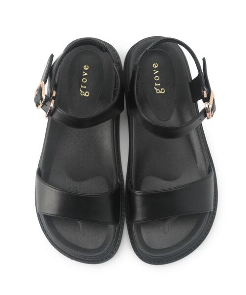 grove / グローブ サンダル | アンクルベルトフットベッドサンダル | 詳細4