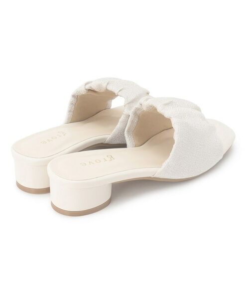 grove / グローブ サンダル | ギャザーミュールサンダル | 詳細3