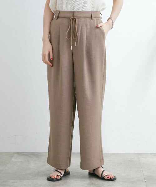 grove / グローブ パンツ | ロープベルトで差がつく 洗練リラックスパンツ | 詳細23