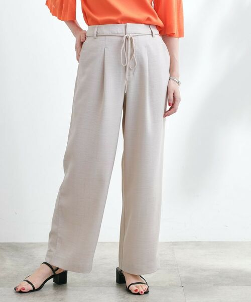 grove / グローブ パンツ | ロープベルトで差がつく 洗練リラックスパンツ | 詳細5