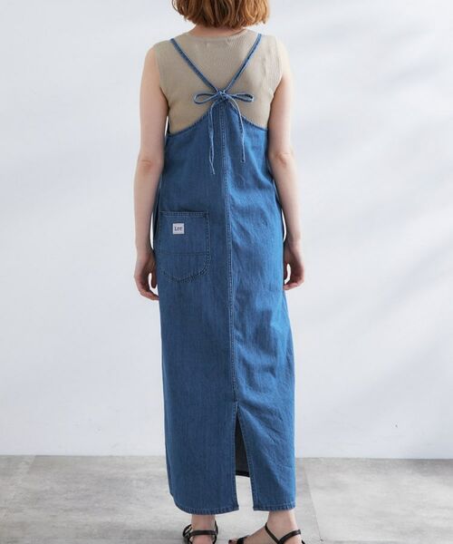grove / グローブ ロング・マキシ丈ワンピース | 【Lee】DENIM CAMISOLE DRESS | 詳細11