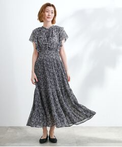 Ralph Lauren フローラル ミディ ワンピース LAUREN RALPH LAUREN（ローレン ラルフ ローレン）の
