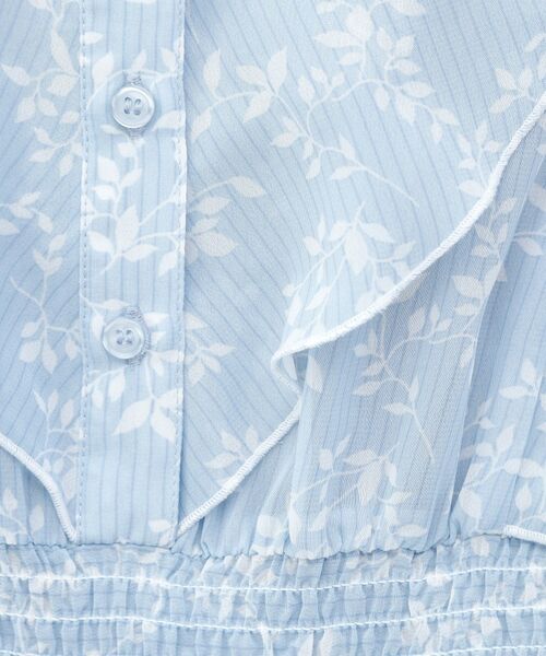 grove / グローブ ロング・マキシ丈ワンピース | 夏の主役シフォンプリントプリーツワンピース | 詳細12