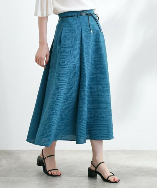 grove / グローブ スカート | コードリボンタックAラインスカート | 詳細1