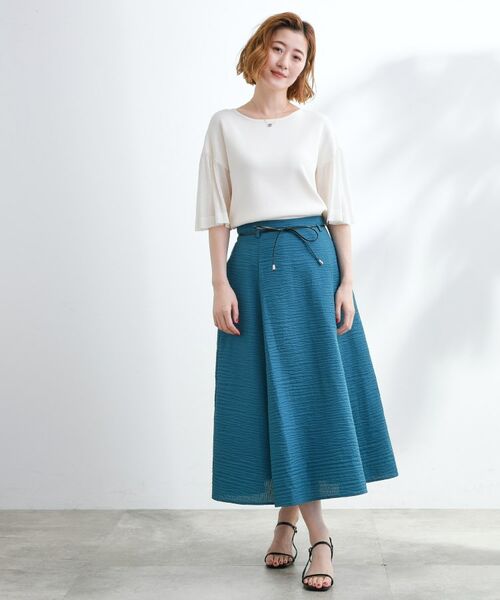 grove / グローブ スカート | コードリボンタックAラインスカート | 詳細2