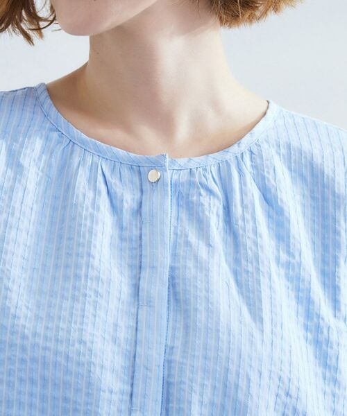 grove / グローブ シャツ・ブラウス | 裾のボリュームが今年気分 ストライプバルーンブラウス | 詳細16