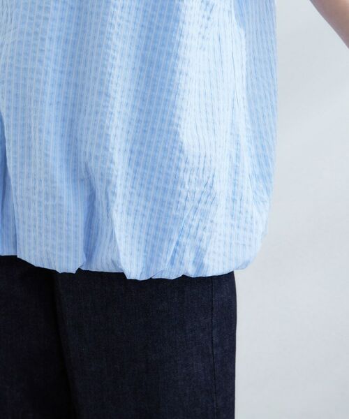 grove / グローブ シャツ・ブラウス | 裾のボリュームが今年気分 ストライプバルーンブラウス | 詳細18