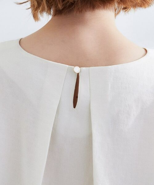 grove / グローブ シャツ・ブラウス | お洒落に決まる 麻調袖コンシャスブラウス | 詳細21