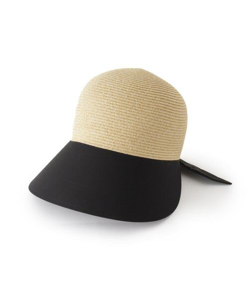 grove / グローブ キャップ | ウォッシャブルブレード切替ワイドブリムリボンキャップ | 詳細1