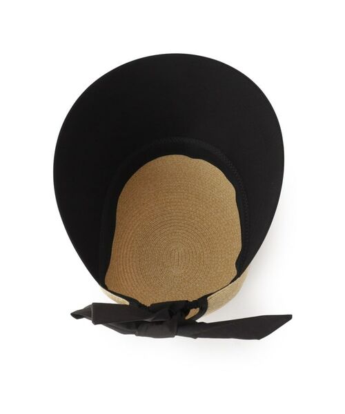 grove / グローブ キャップ | ウォッシャブルブレード切替ワイドブリムリボンキャップ | 詳細4