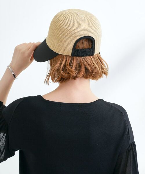 grove / グローブ キャップ | ウォッシャブルブレード切替ワイドブリムリボンキャップ | 詳細8