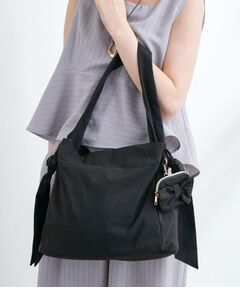 grove / グローブ ショルダーバッグ | 【撥水】リボンチャームサイドノットショルダー