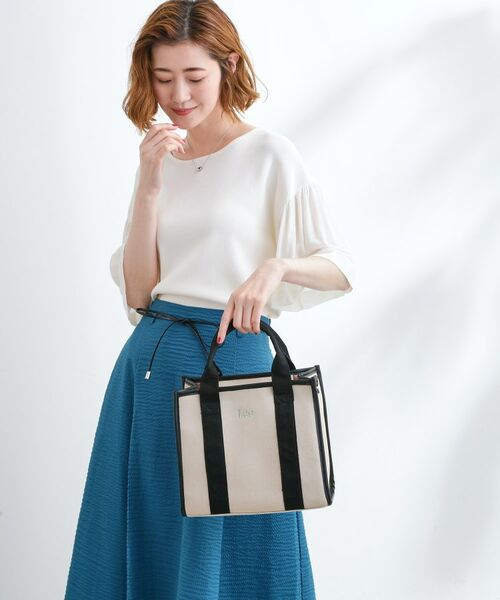 grove / グローブ トートバッグ | 【Lee別注】パイピングスクエア2WAYトート | 詳細3