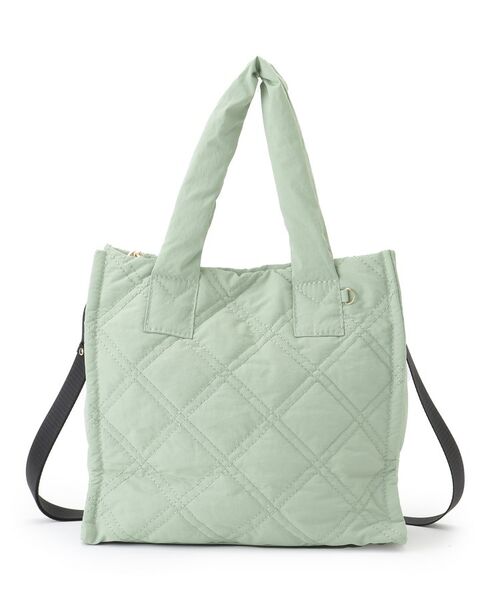 grove / グローブ トートバッグ | 【撥水】キルトスクエア2WAYトート | 詳細11
