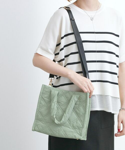 grove / グローブ トートバッグ | 【撥水】キルトスクエア2WAYトート | 詳細3