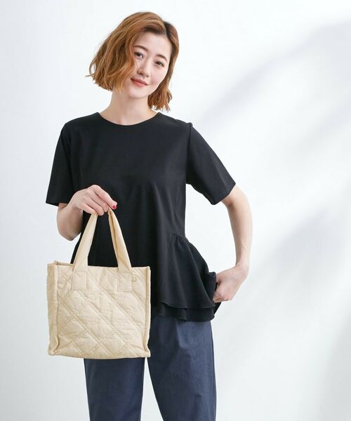 grove / グローブ トートバッグ | 【撥水】キルトスクエア2WAYトート | 詳細6