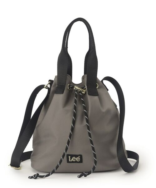 grove / グローブ ショルダーバッグ | 【Lee別注・撥水】巾着ハンドルショルダー | 詳細13