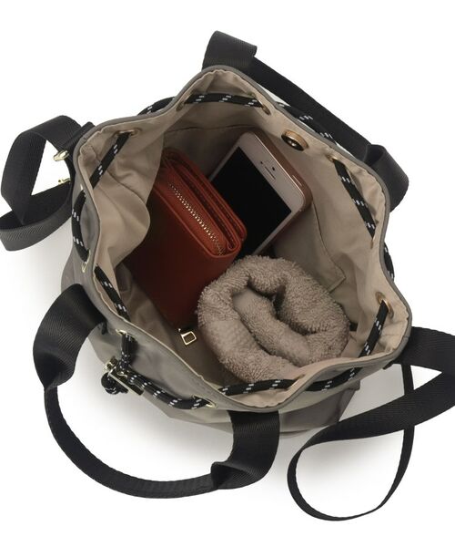 grove / グローブ ショルダーバッグ | 【Lee別注・撥水】巾着ハンドルショルダー | 詳細21