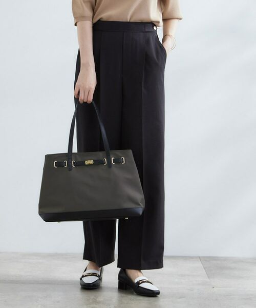 grove / グローブ トートバッグ | 【撥水・軽量】ベルトナイロンコンビA4トート | 詳細1