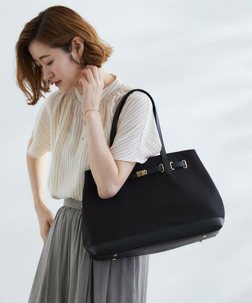 grove / グローブ トートバッグ | 【撥水・軽量】ベルトナイロンコンビA4トート | 詳細3