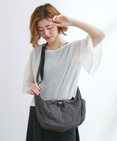 grove / グローブ ショルダーバッグ | 【Lee別注・撥水】多ポケキルトムーンショルダー | 詳細1