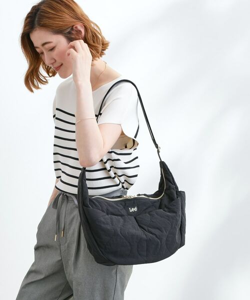 grove / グローブ ショルダーバッグ | 【Lee別注・撥水】多ポケキルトムーンショルダー | 詳細3