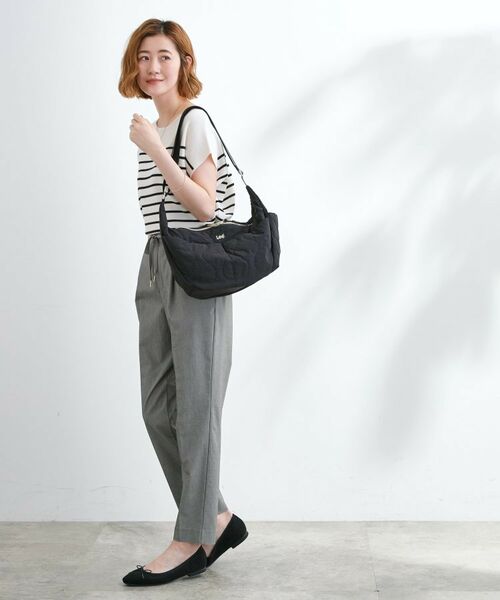 grove / グローブ ショルダーバッグ | 【Lee別注・撥水】多ポケキルトムーンショルダー | 詳細4