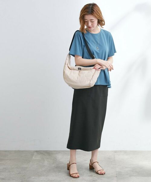 grove / グローブ ショルダーバッグ | 【Lee別注・撥水】多ポケキルトムーンショルダー | 詳細6