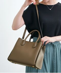 grove / グローブ トートバッグ | 【人間工学】中仕切りバイカラー2WAYトート