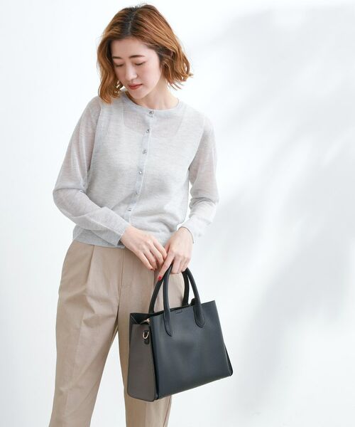 grove / グローブ トートバッグ | 【人間工学】中仕切りバイカラー2WAYトート | 詳細6