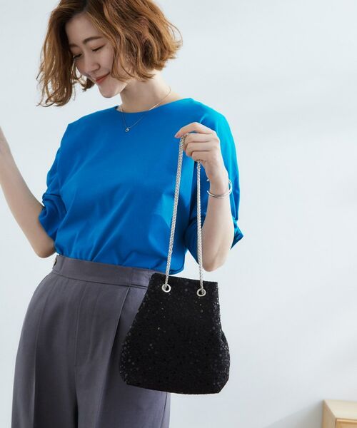 grove / グローブ ショルダーバッグ | アソートチェーン巾着ショルダー | 詳細3