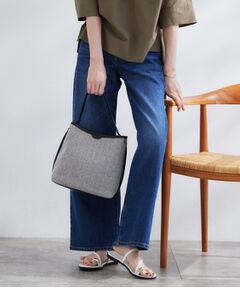 grove / グローブ ショルダーバッグ | ヘリンボンリング2WAYショルダー